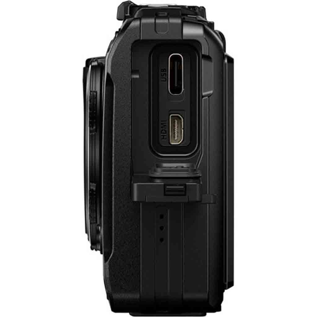OM System TG-7 Tough Black Compact Camera