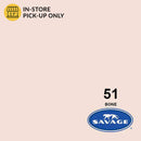 Savage 53 Inch Bone Seamless Background Paper