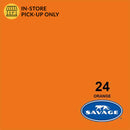 Savage 53" Orange Seamless Background Paper