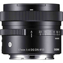 Sigma 17mm f/4 DG DN Contemporary Lens Sony E