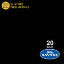 Savage 107" Black Seamless Background Paper