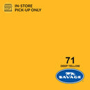 Savage 107" Deep Yellow Seamless Background Paper