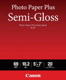 Canon Photo Paper Plus Semi-Gloss 5x7 | 20 Sheets