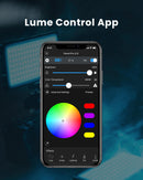 Lume Cube RGB Panel Pro 2.0 Lighting Kit App Controlled LED Panel Light with Stand & Accessories