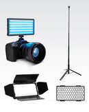 Lume Cube RGB Panel Pro 2.0 Lighting Kit App Controlled LED Panel Light with Stand & Accessories