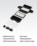 Lume Cube RGB Panel Pro 2.0 Light Shaping Kit App Controlled LED Panel Light with Accessories