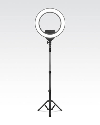 Lume Cube Cordless Ring Light Pro Black 18-inch Edge-Lit LED Ring Light