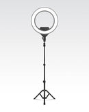 Lume Cube Cordless Ring Light Pro Black 18-inch Edge-Lit LED Ring Light