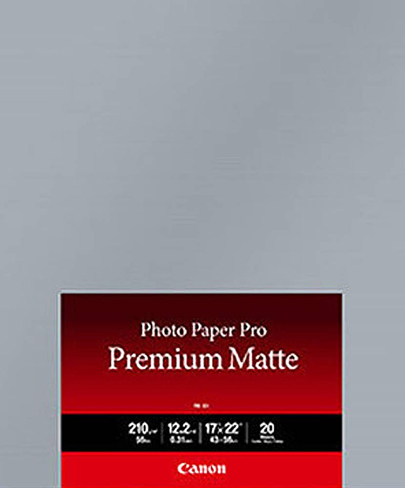 Canon Photo Paper Pro Premium Matte 17x22 | 20 Sheets