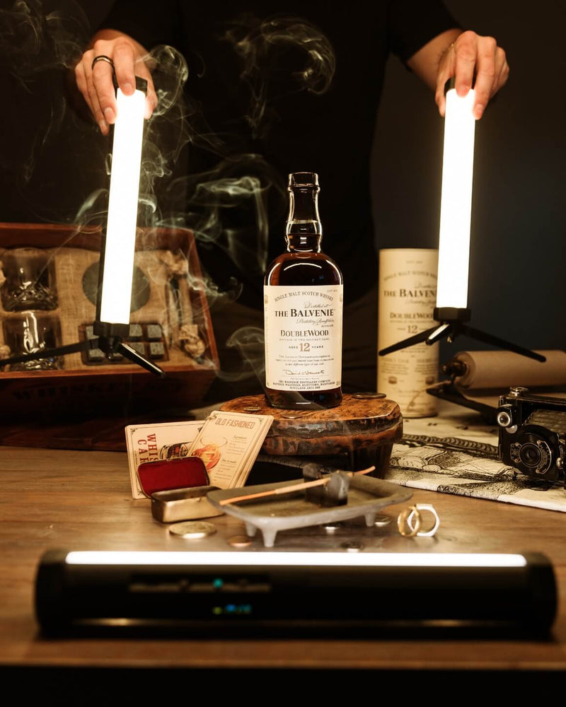 Lume Cube RGB Tube Light Mini 4-Pack App Controlled 1ft. LED Tube Lights