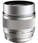 Olympus M 75mm F/1.8 Silver Lens