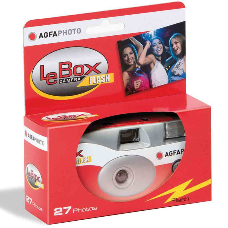 Agfa LeBox Flash 35mm Film Single Use Camera