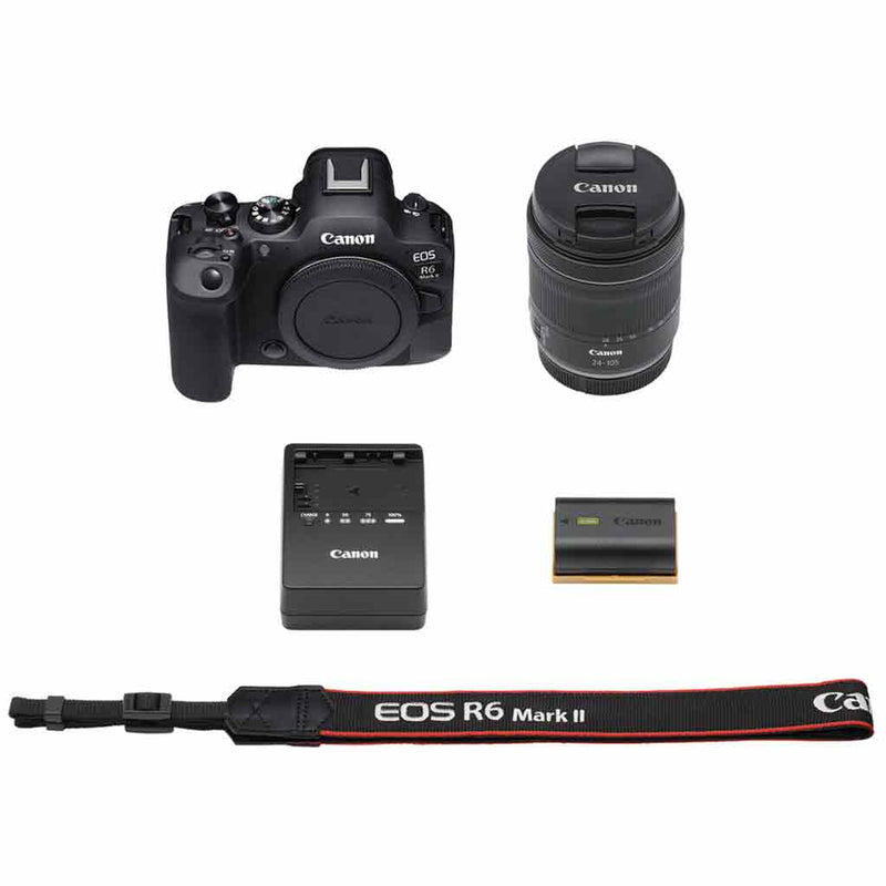 Canon EOS R6 Mark II Mirrorless Camera 24-105mm F/4-7.1 IS STM