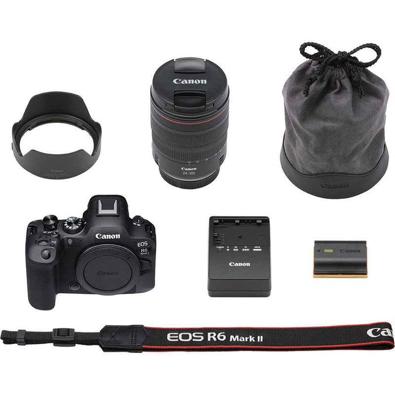 Canon EOS R6 Mark II Mirrorless Camera 24-105mm f/4L Kit