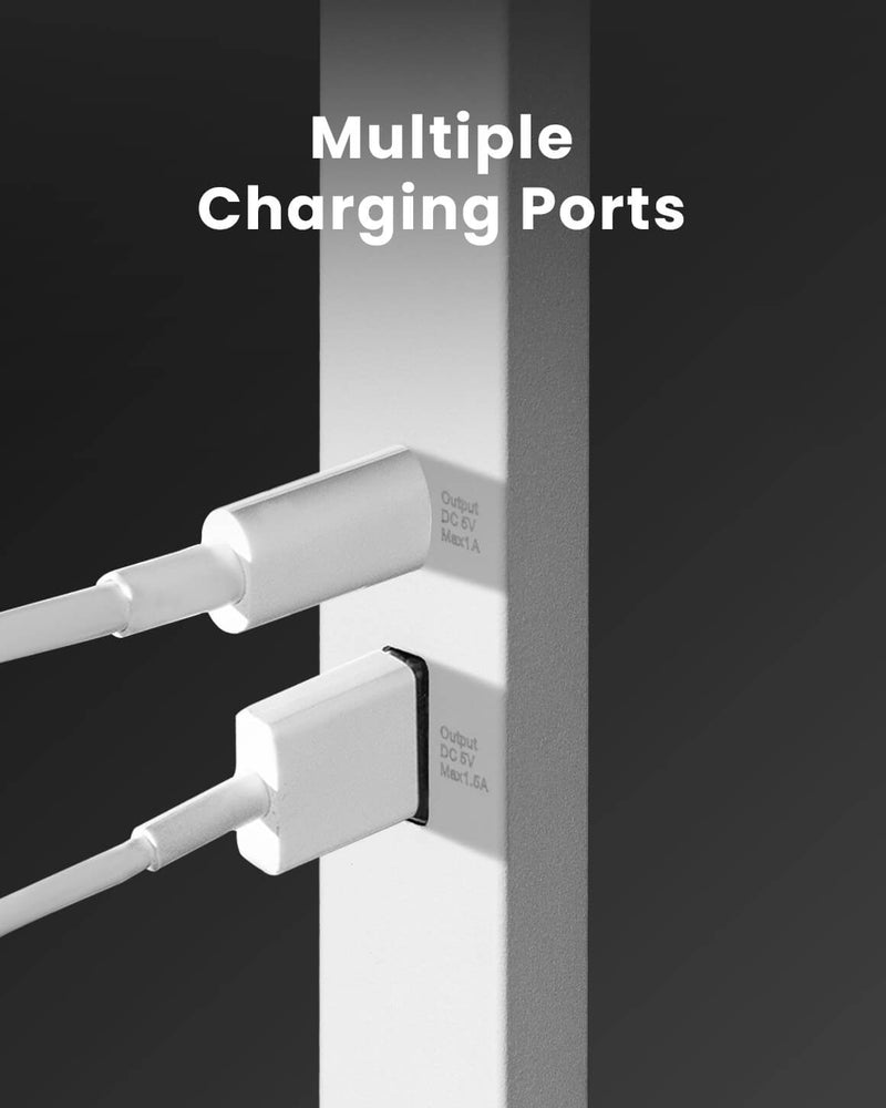 Lume Cube Edge Light 2.0 Black LED Desk Lamp