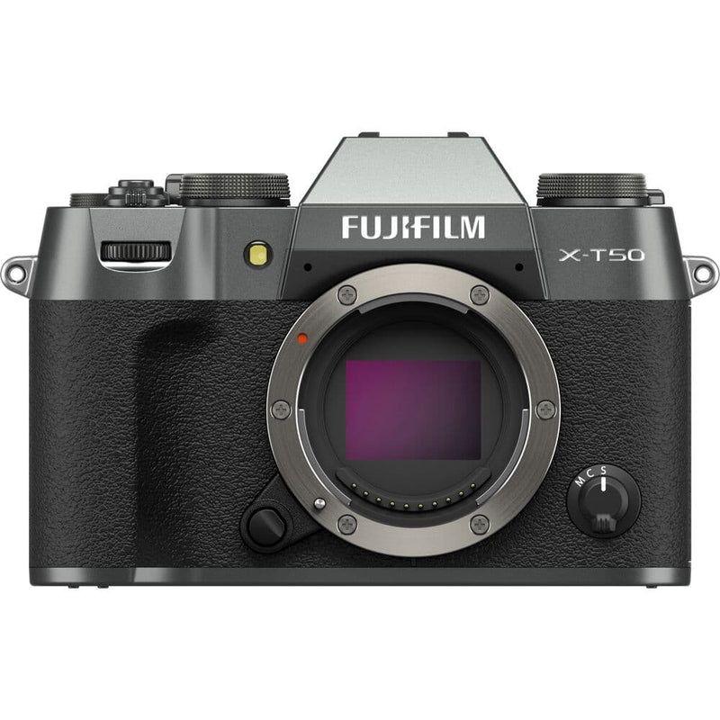 Fujifilm X-T50 Mirrorless Camera Body Charcoal