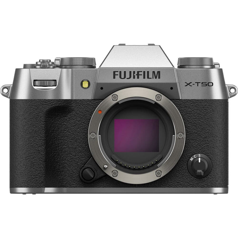 Fujifilm X-T50 Mirrorless Camera Body Silver
