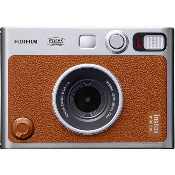 Fujifilm INSTAX MINI EVO Film Camera Brown