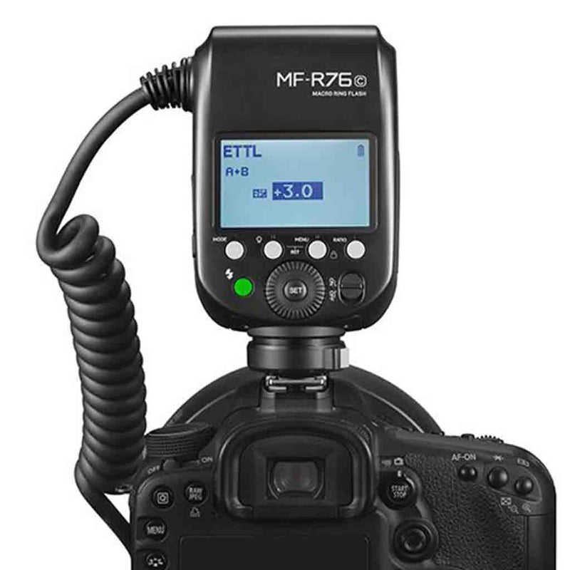 Godox MF-R76C TTL Macro Ring Flash Canon