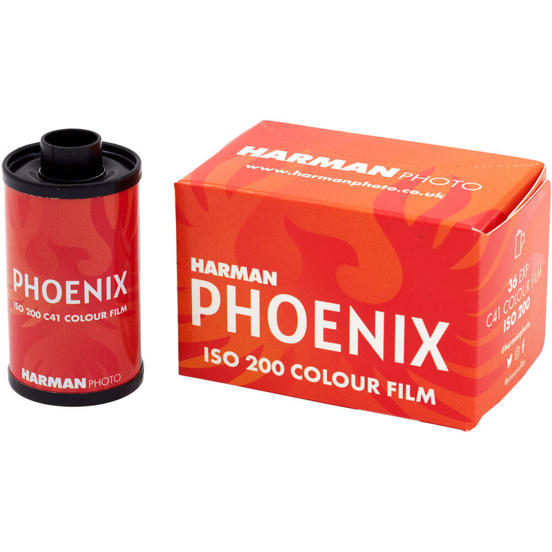 Harman Phoenix 200 Color Negative Film 35mm Roll | 36 Exposures