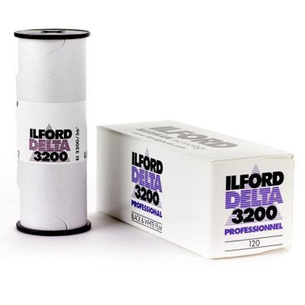 Ilford Delta 3200 Black and White 120 Film Roll