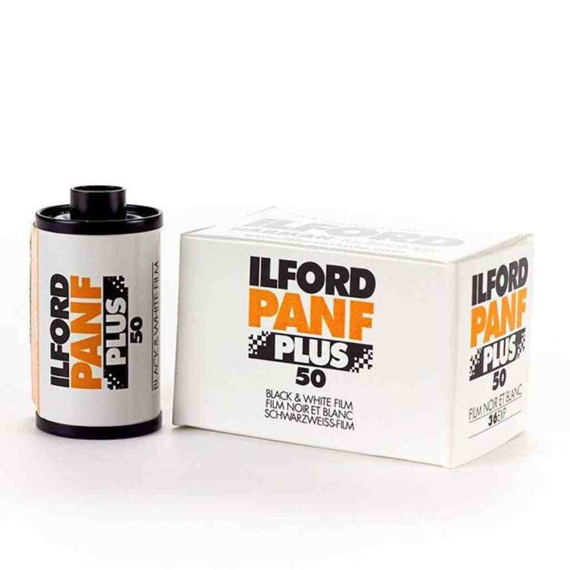 Ilford Pan F Plus Monochrome 35mm Film Roll 36 Exposures