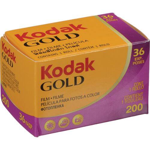 Kodak Gold 200 Color Negative 35mm Film Roll | 36 Exposures