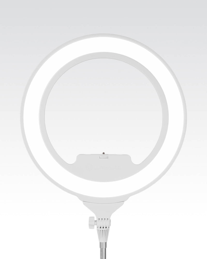 Lume Cube Cordless Ring Light Pro White 18-inch Edge-Lit LED Ring Light