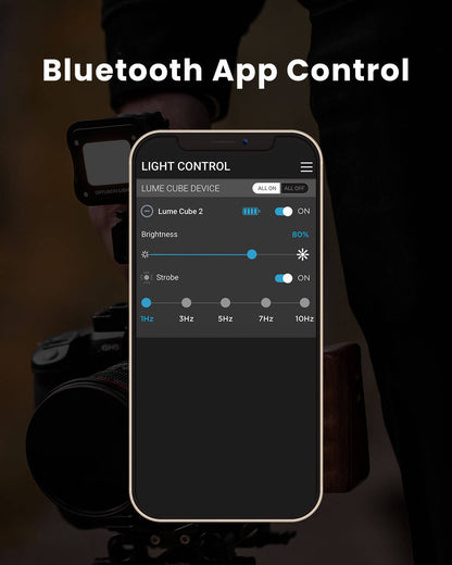 Lume Cube 2.0 2-Pack App Controlled Waterproof LED Lights