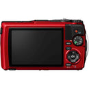 OM System TG-7 Tough Red Compact Camera