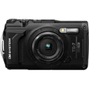 OM System TG-7 Tough Black Compact Camera