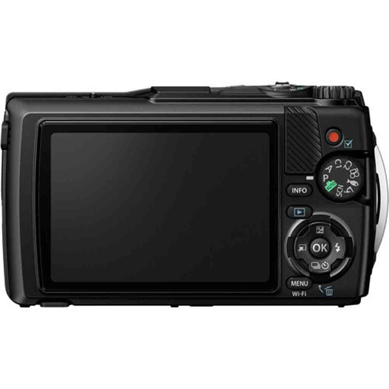 OM System TG-7 Tough Black Compact Camera