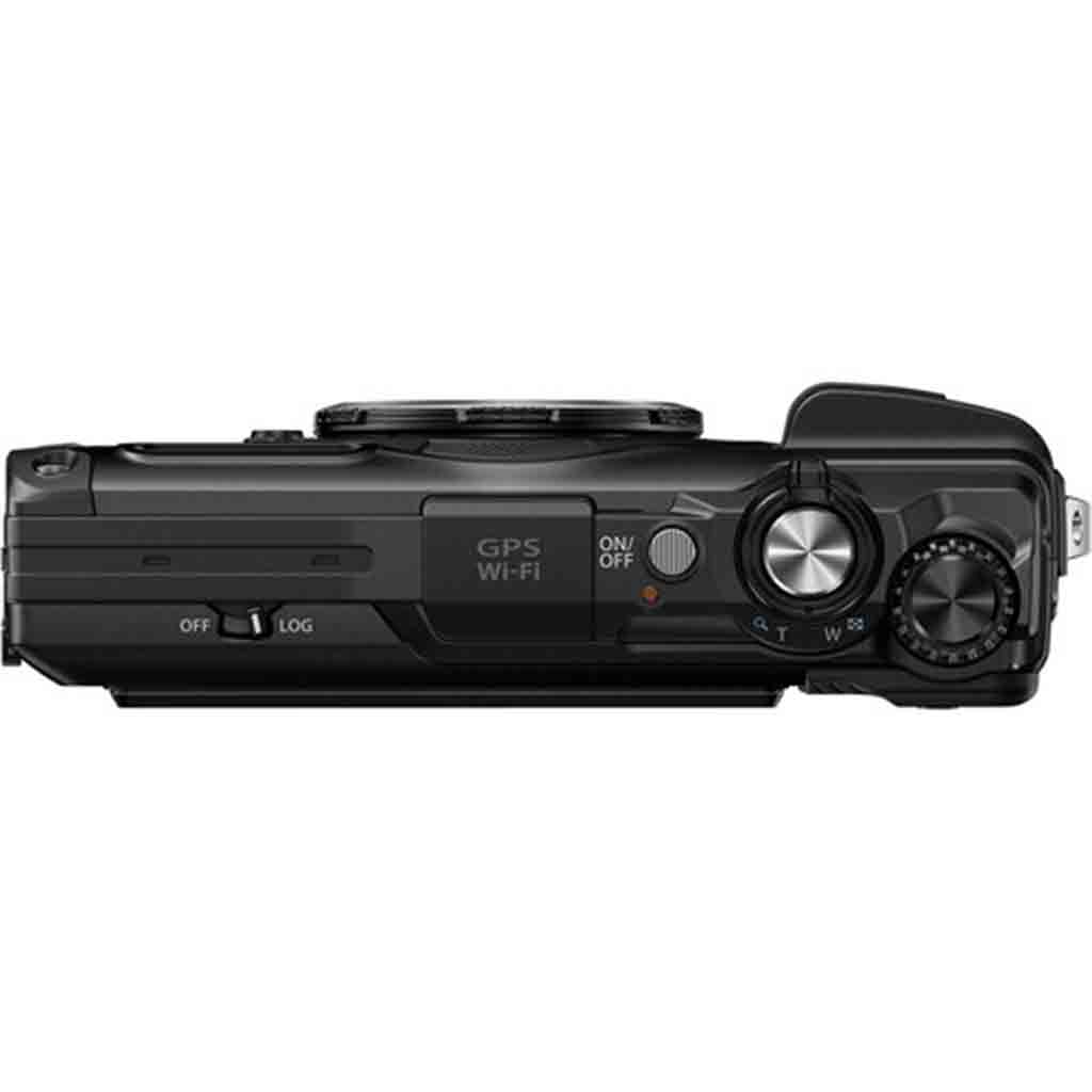 OM System TG-7 Tough Black Compact Camera