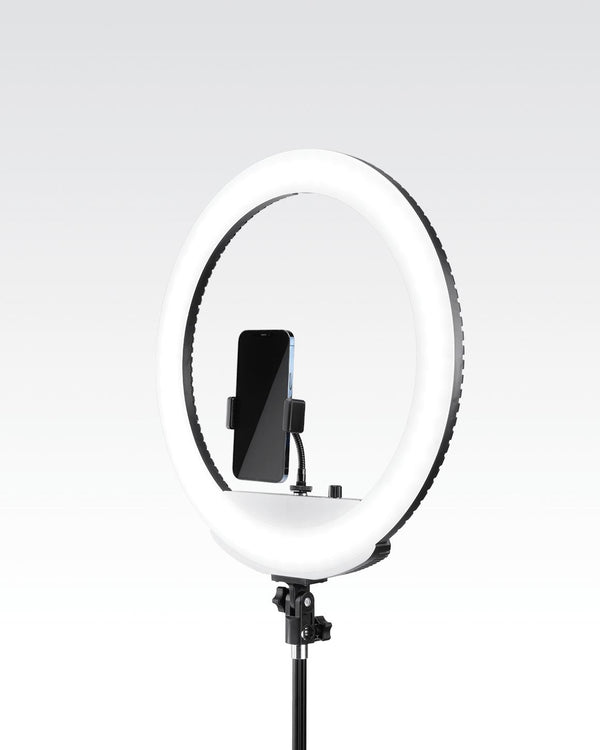 Lume Cube Ring Light 18 Inch Portable LED Ring Light with Stand