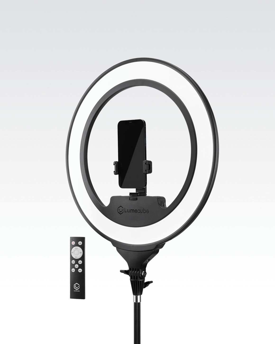 #color_cordless ring light pro - black LC-RINGPRO-W