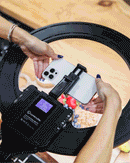 Lume Cube Cordless Ring Light Pro Black 18-inch Edge-Lit LED Ring Light