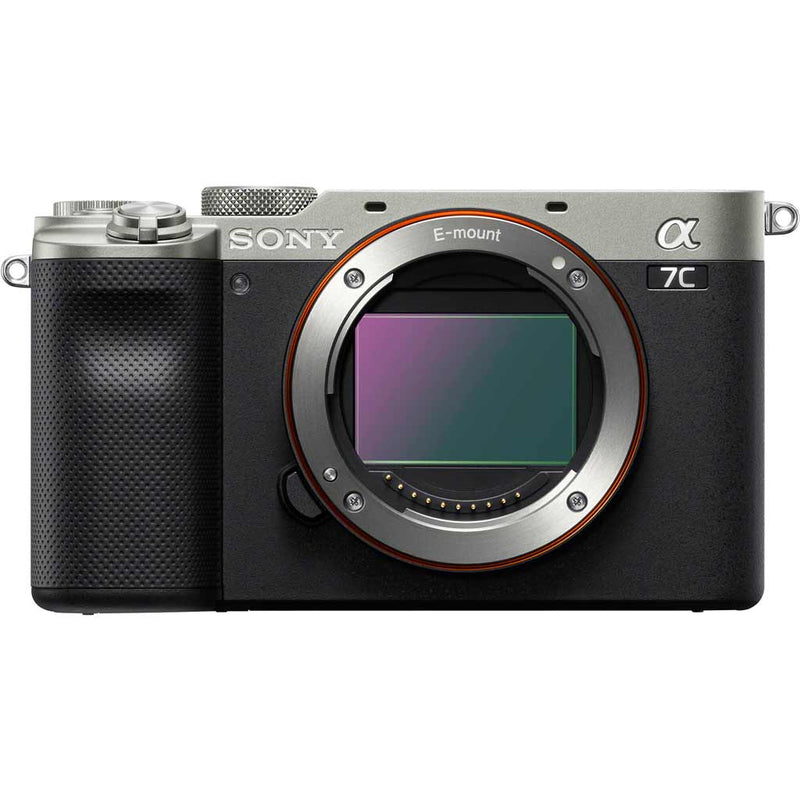 Sony Alpha A7C Mirrorless Camera 28-60mm f/4-5.6 Kit Silver