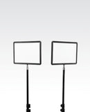 Lume Cube Studio Panel 3-Point Lighting Kit Three Edge-Lit LED Panel Lights with Stands