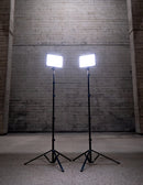 Lume Cube Studio Panel 3-Point Lighting Kit Three Edge-Lit LED Panel Lights with Stands
