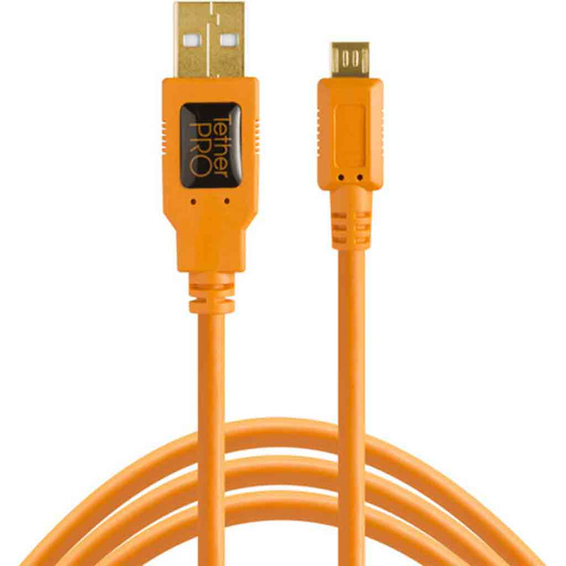 Tether Tools USB To Micro-B 5-Pin 15Ft Cable
