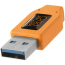 Tether Tools Tetherpro USB-A 3.0 To USB Micro-B 15Ft Cable Orange