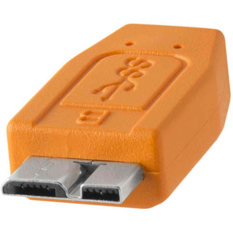 Tether Tools Tetherpro USB-A 3.0 To USB Micro-B 15Ft Cable Orange