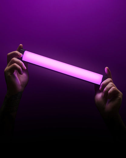 Lume Cube RGB Tube Light Mini 2-Pack App Controlled 1ft. LED Tube Lights