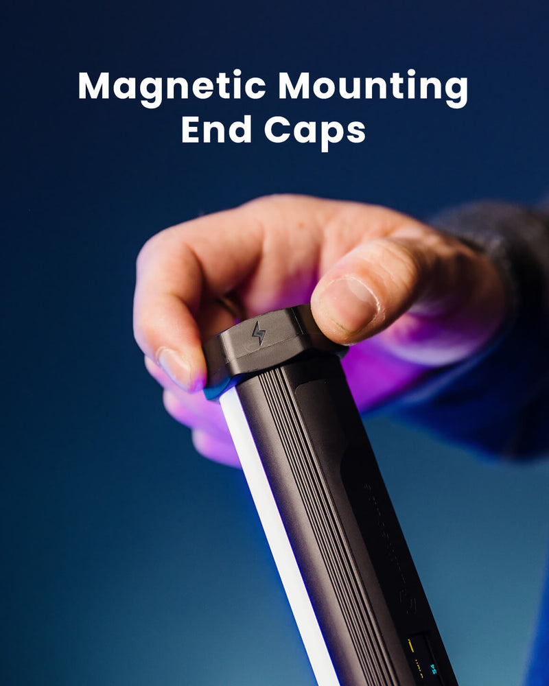 Lume Cube RGB Tube Light Mini 2-Pack App Controlled 1ft. LED Tube Lights