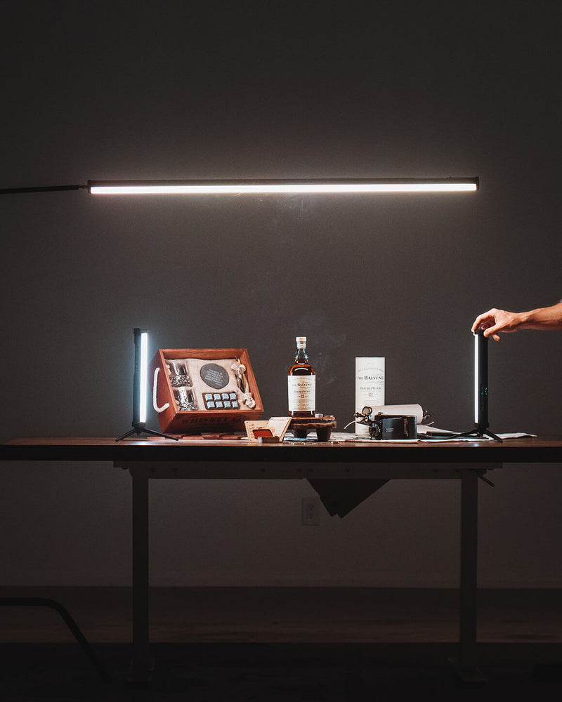 Lume Cube RGB Tube Light XL 4-Pack App Controlled 4ft. LED Tube Lights