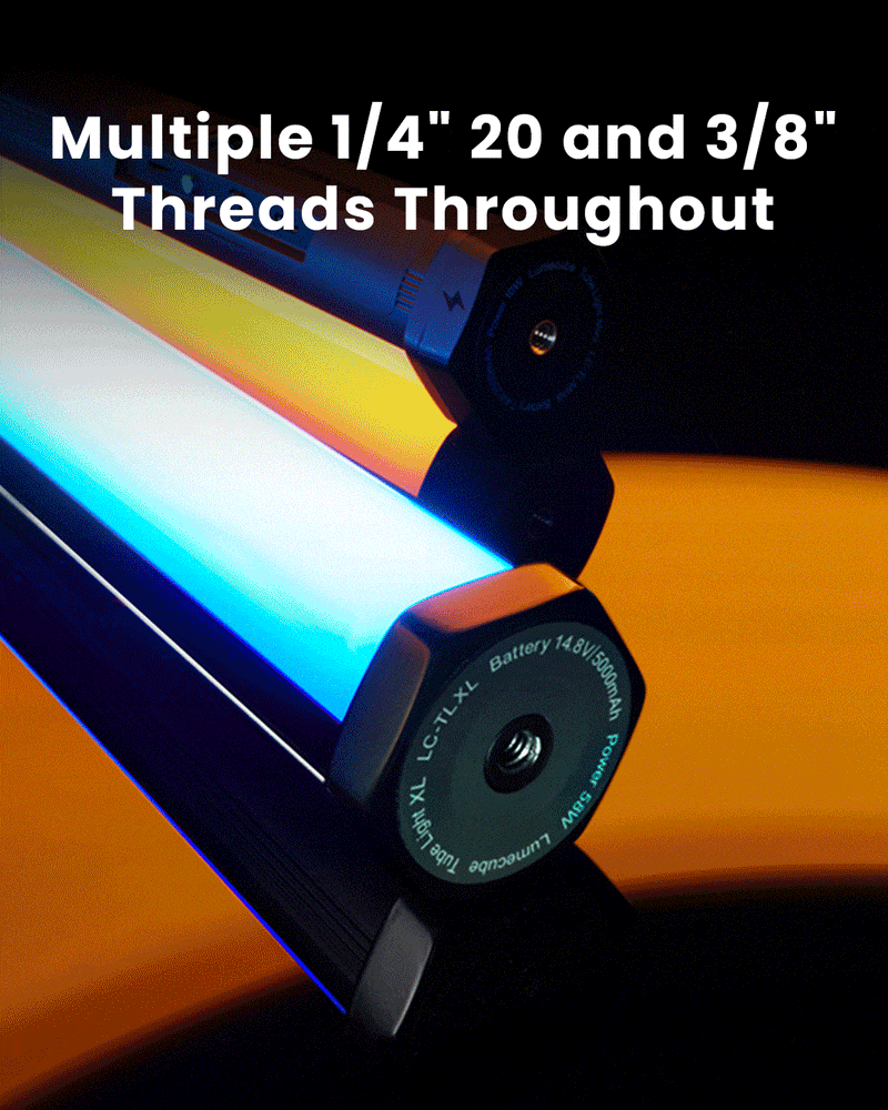 Lume Cube RGB Tube Light XL App Controlled 4ft. LED Tube Light
