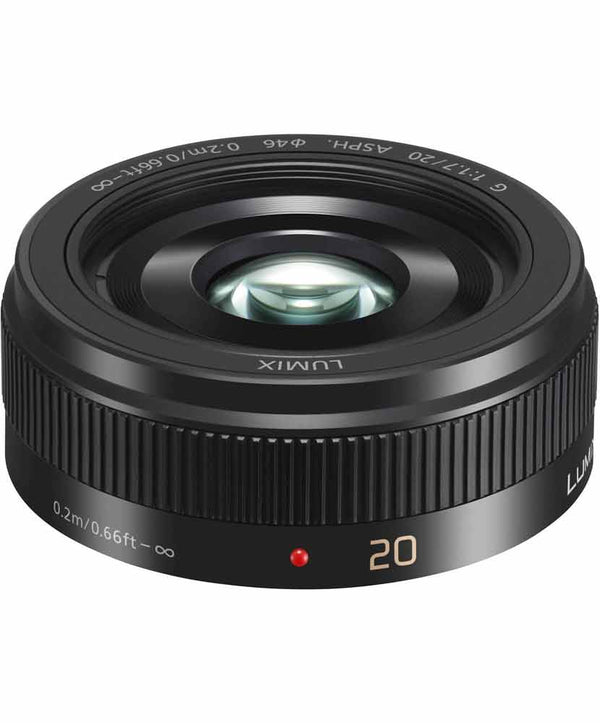 Panasonic Lumix 20mm f/1.7 Lens Black