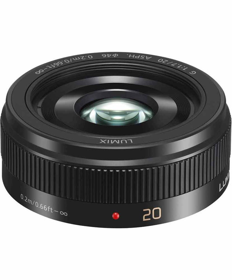 Panasonic Lumix 20mm f/1.7 Lens Black