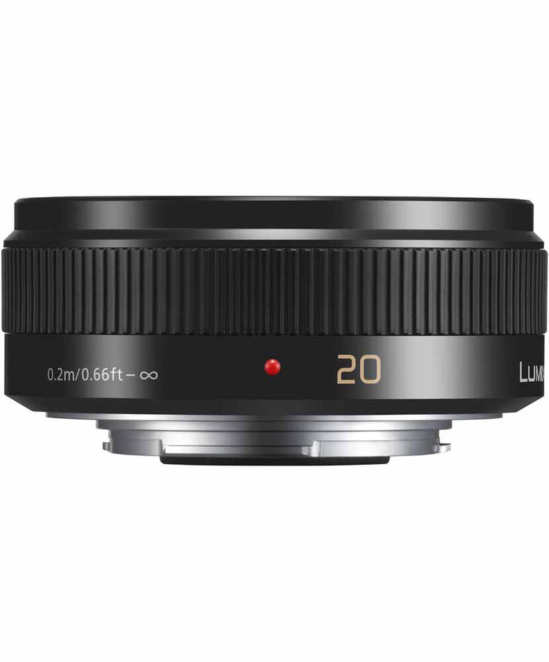 Panasonic Lumix 20mm f/1.7 Lens Black