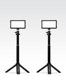 Lume Cube Broadcast Lighting Kit 2-Pack Two Video Conference Lights with Stands & Mounts